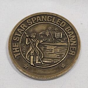 Fort McHenry National Monument Star Spangled Banner Commemorative Challenge Coin
